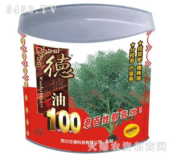 油菜種子-德盛油100-萬德科技